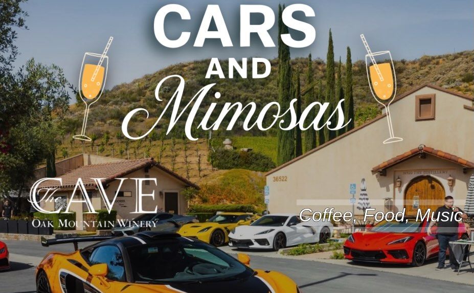 Cars and Mimosas partial flyer April 2026